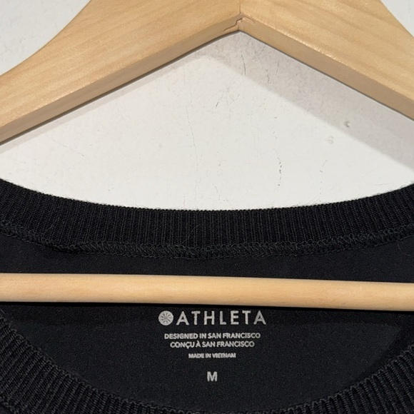 Athleta dress Black Sleeveless drawstring waistband poly spandex medium stretch - Picture 2 of 4